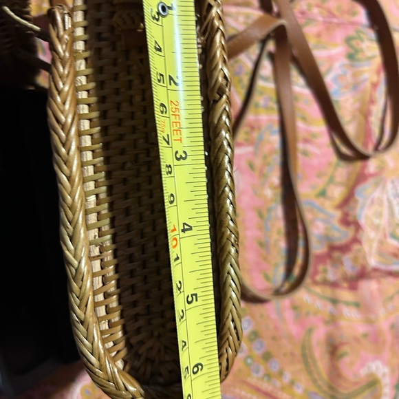 Small Rattan handbag - Picture 6 of 9